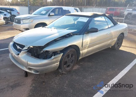 2000 Chrysler Sebring Jxi z USA, uszkodzony, nr VIN 3C3EL55H7YT276459